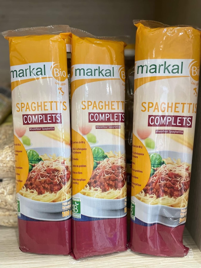 Mì spaghetti lứt hữu cơ Markal 500g