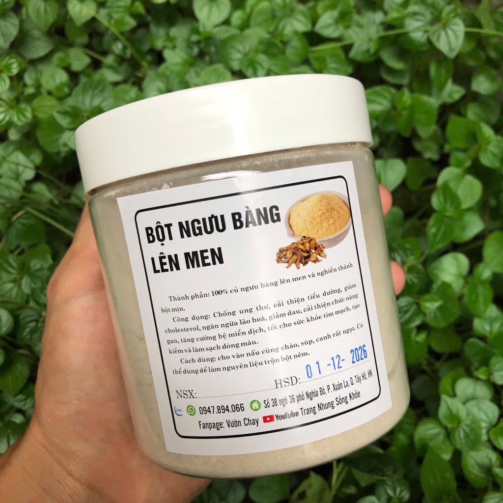 Bột ngưu bàng lên men 300g