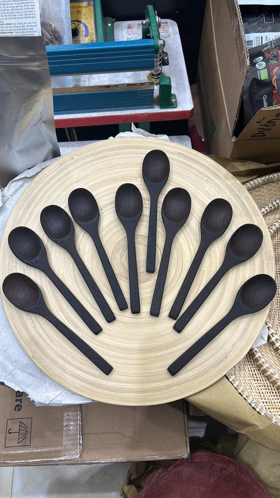 Thìa gỗ Mun ăn cơm