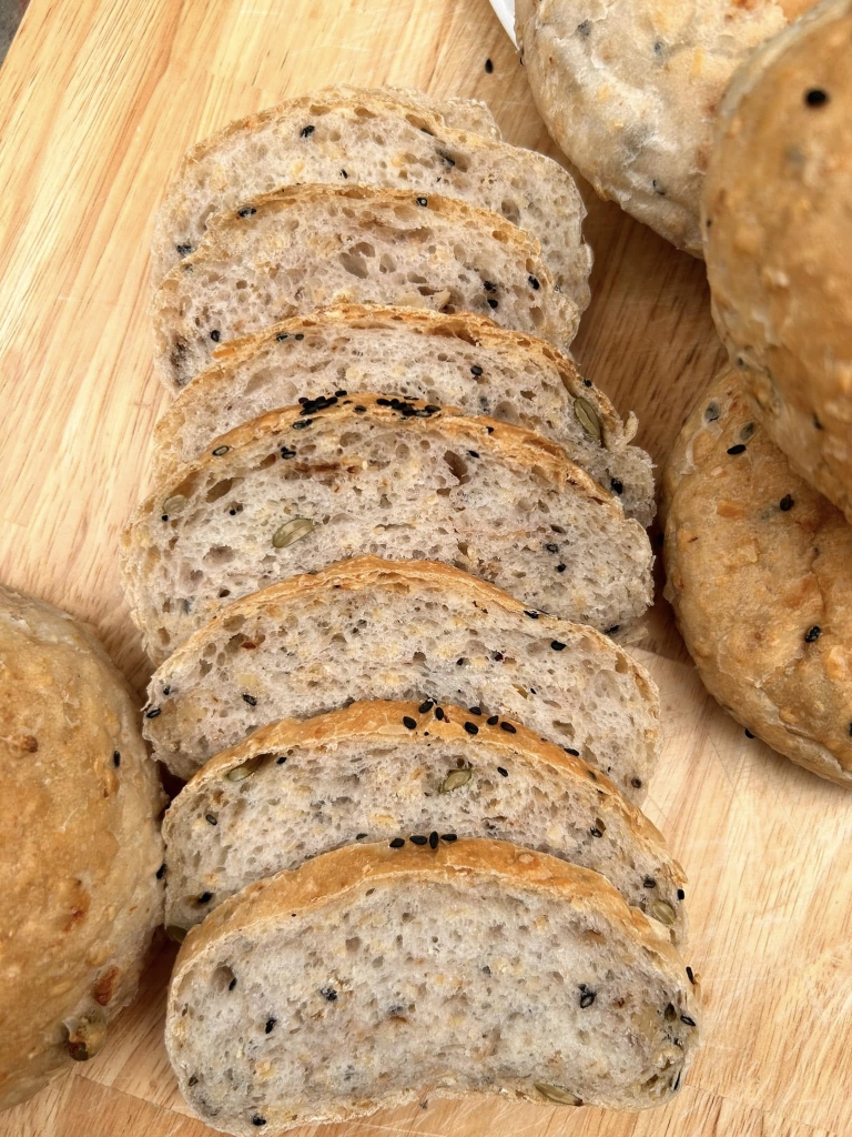 Sét 5 bánh mì nguyên cám các loại hạt