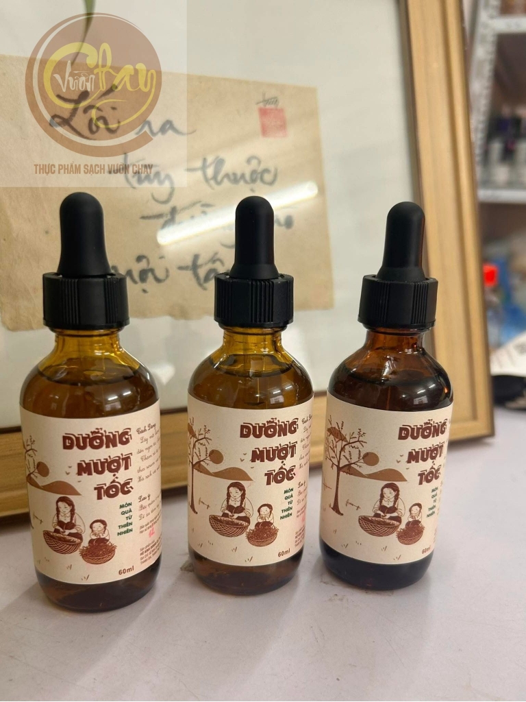 Serum dưỡng tóc tự nhiên 60ml Tiểu Trang Viên