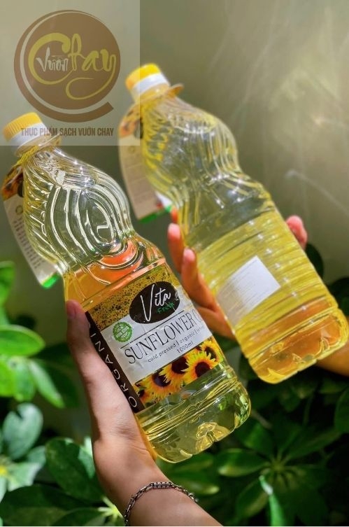 Dầu hướng dương cao cấp ép lạnh Nga 1 lít