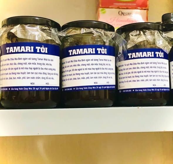 Tỏi ngâm Tamari Nhật lâu năm 250g