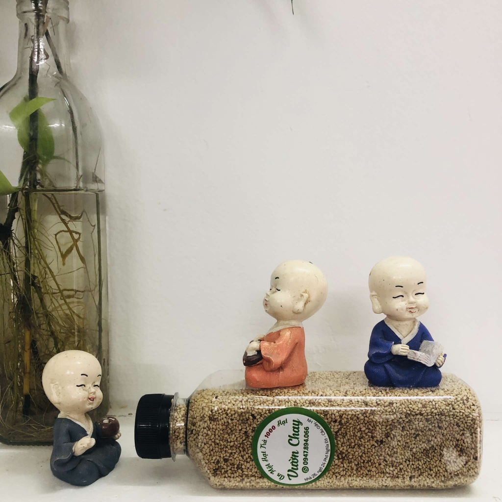 Vừng vàng rang sẵn (chai)