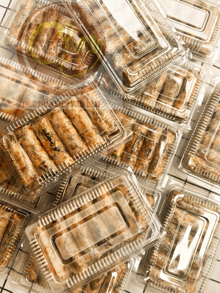 Nem Ngưu Bàng Tempeh hộp 12 chiếc