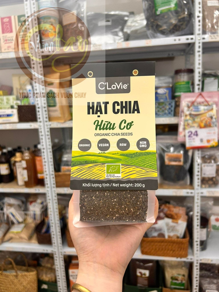 Hạt chia hữu cơ C'lavie 200g