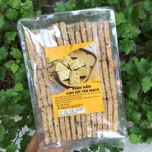 Bánh mầm gạo lứt yến mạch 350g