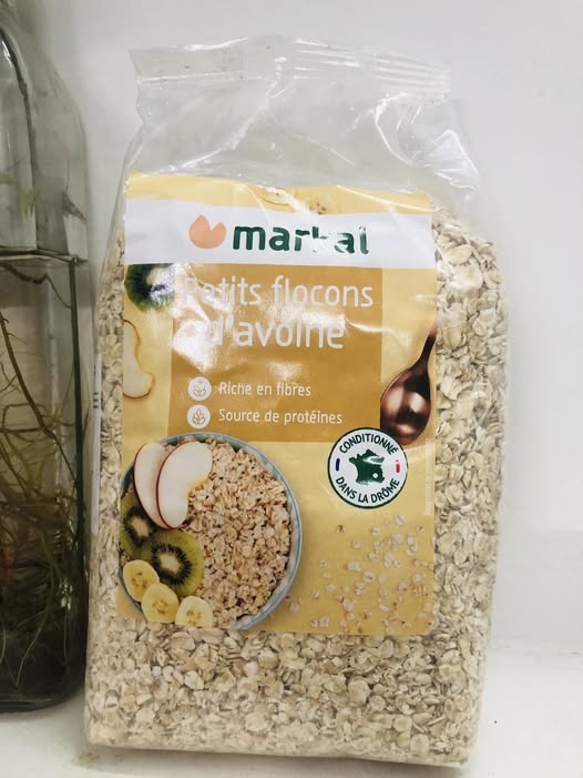 Yến mạch cán mỏng hữu cơ Markal 500g