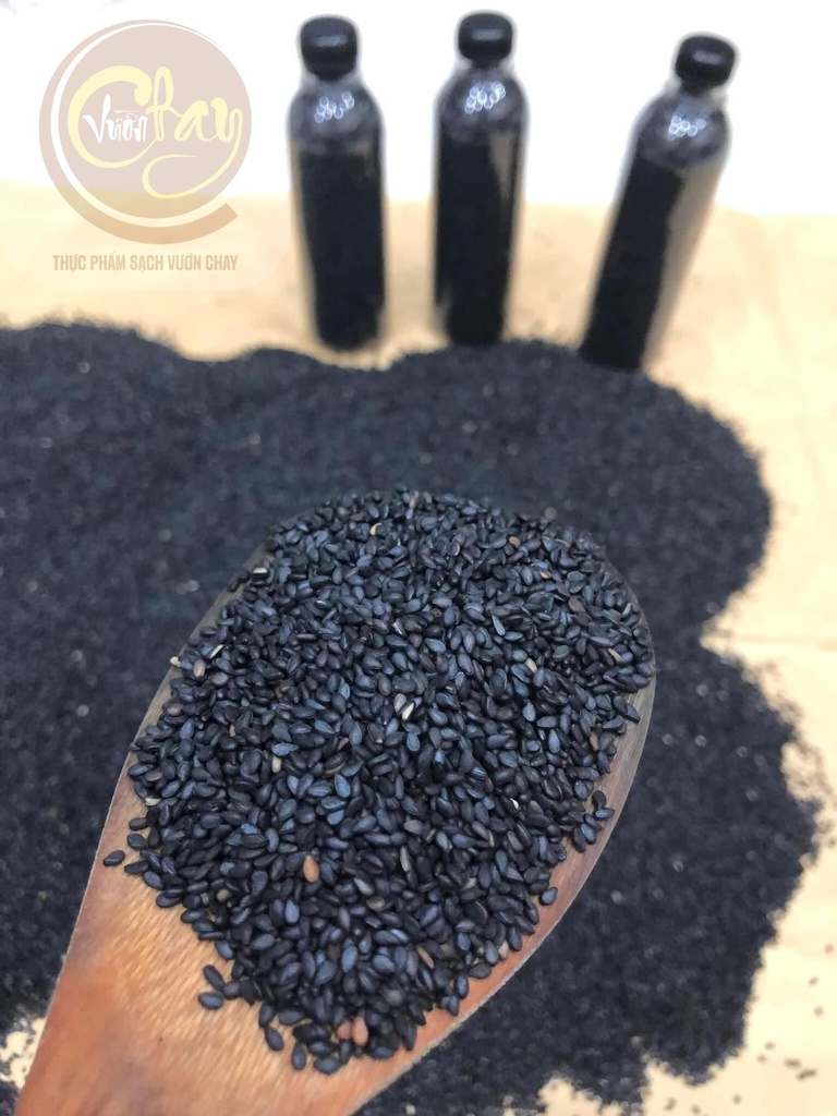 Vừng đen rang sẵn 170g (chai)