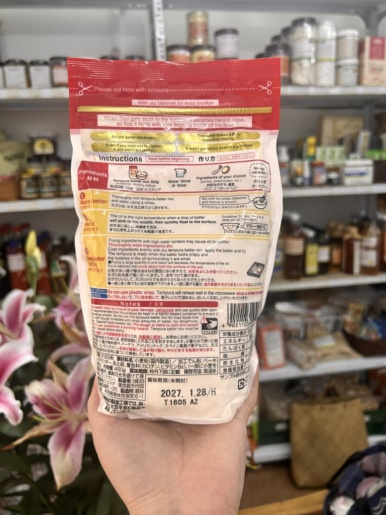 Bột chiên Tempura Nhật 450g