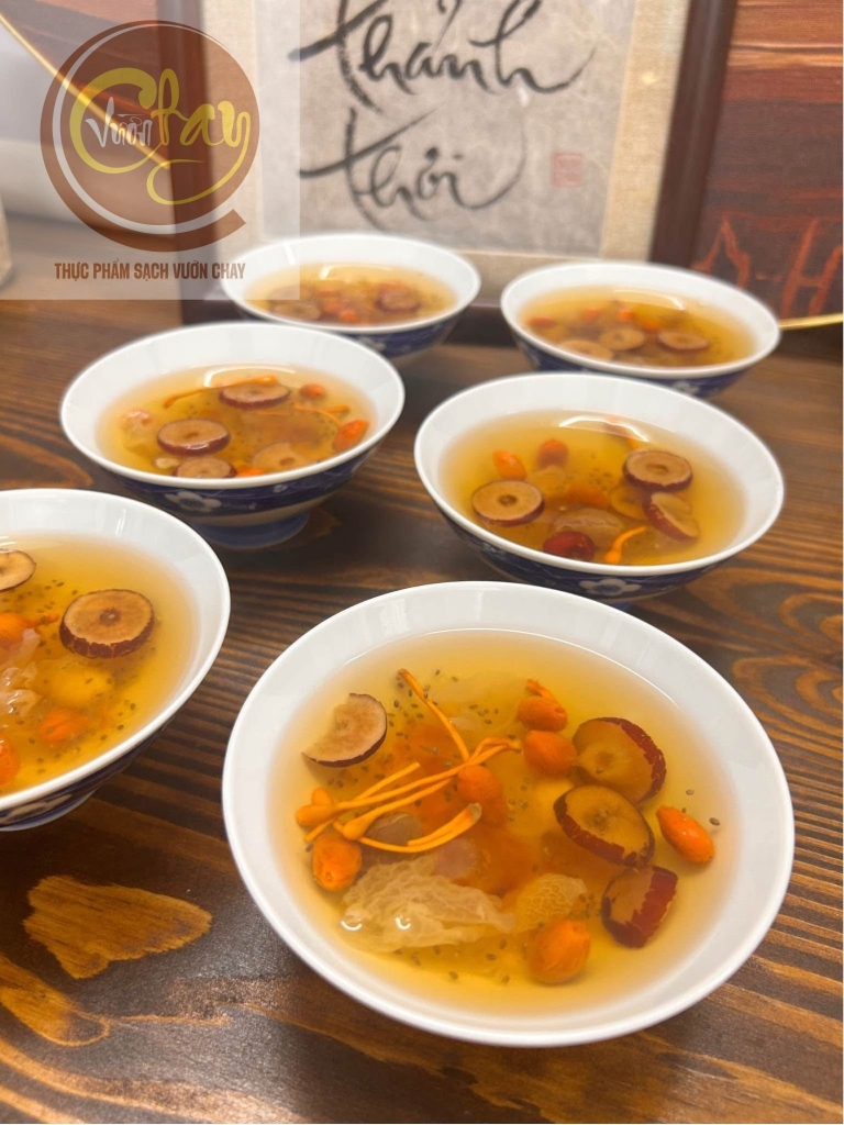 Set chè dưỡng nhan 220g 11 vị nấu được 12-15 bát chè