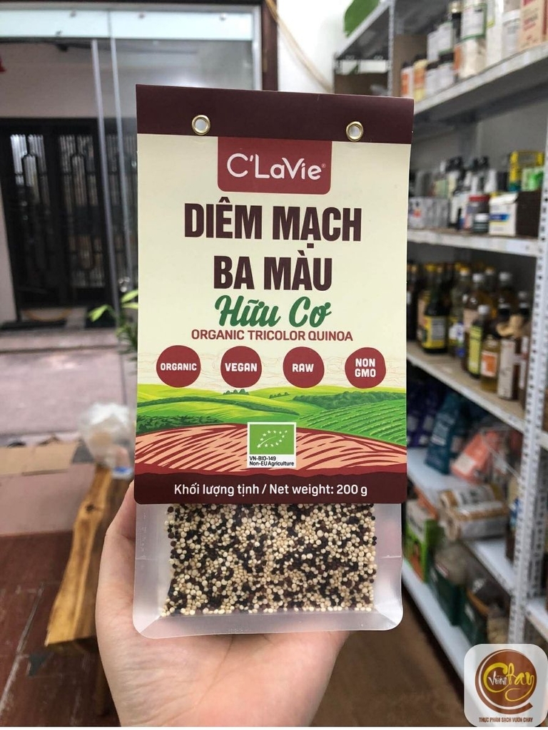 Diêm Mạch Ba Màu Hữu Cơ C’LaVie