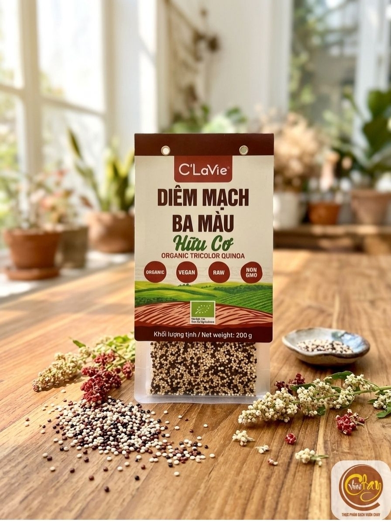 Diêm Mạch Ba Màu Hữu Cơ C’LaVie