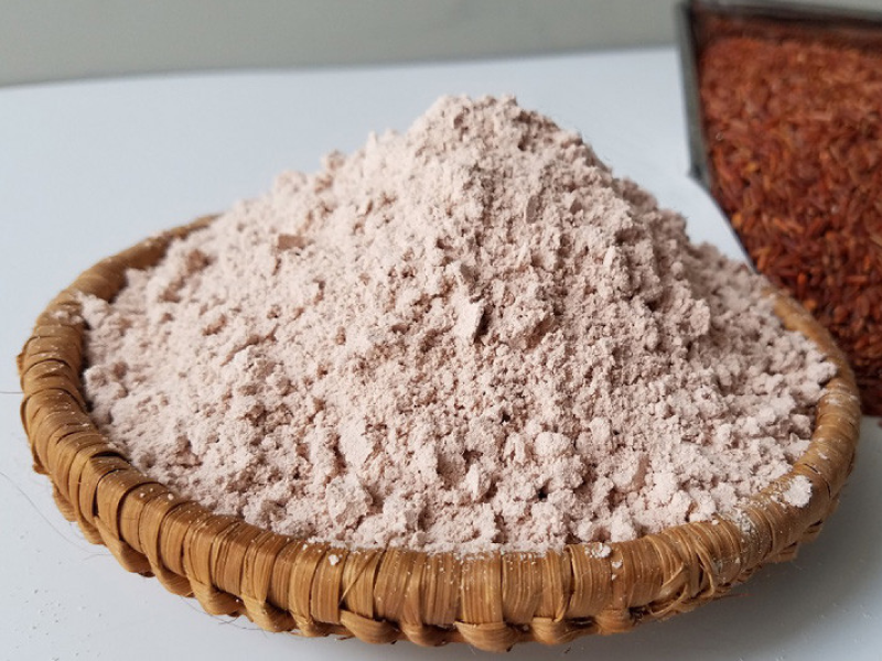 Bột gạo lứt rang tay sao vàng hạ thổ 500g