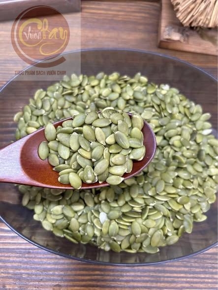 Hạt bí sống Ấn Độ túi 500g