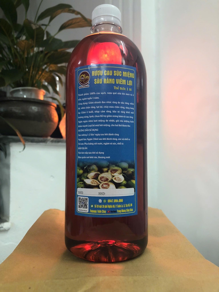 Rượu cau lá trầu 1lit