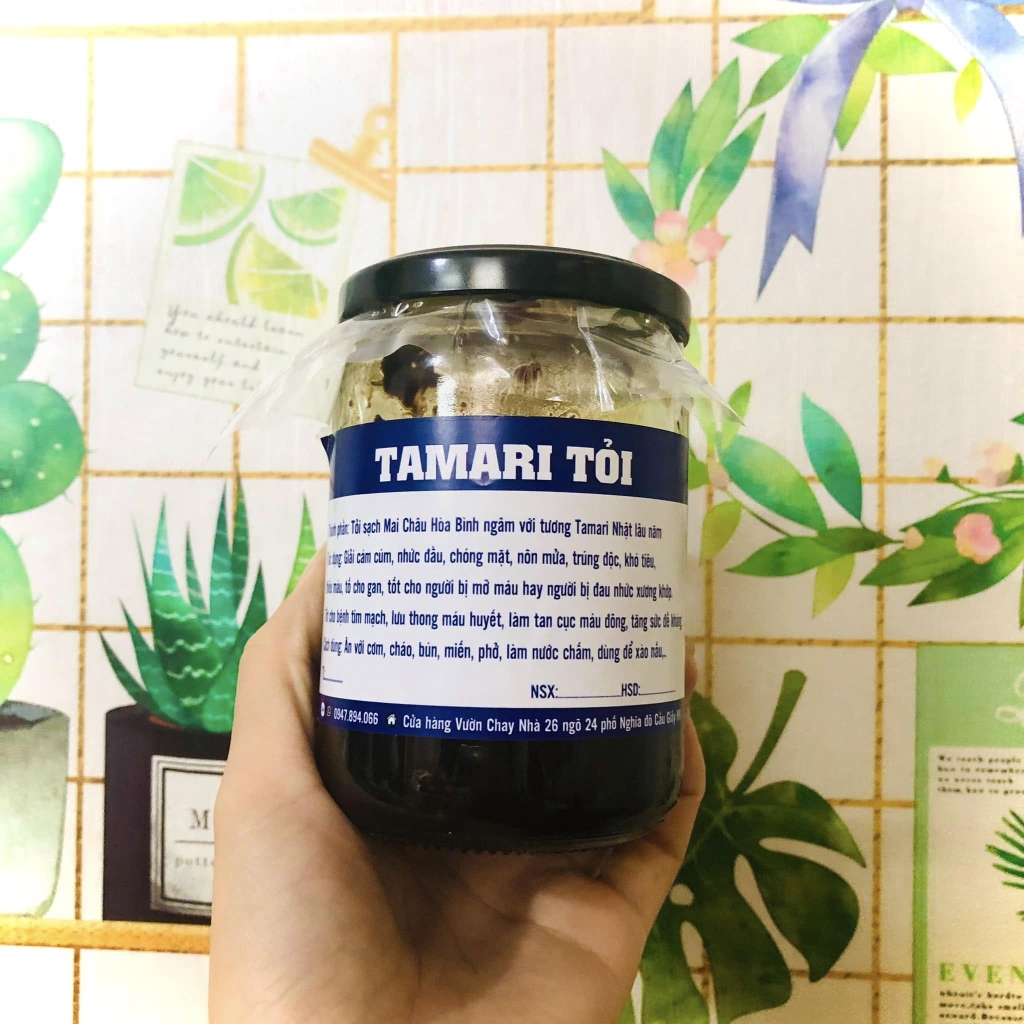 Tỏi ngâm Tamari Nhật lâu năm 250g