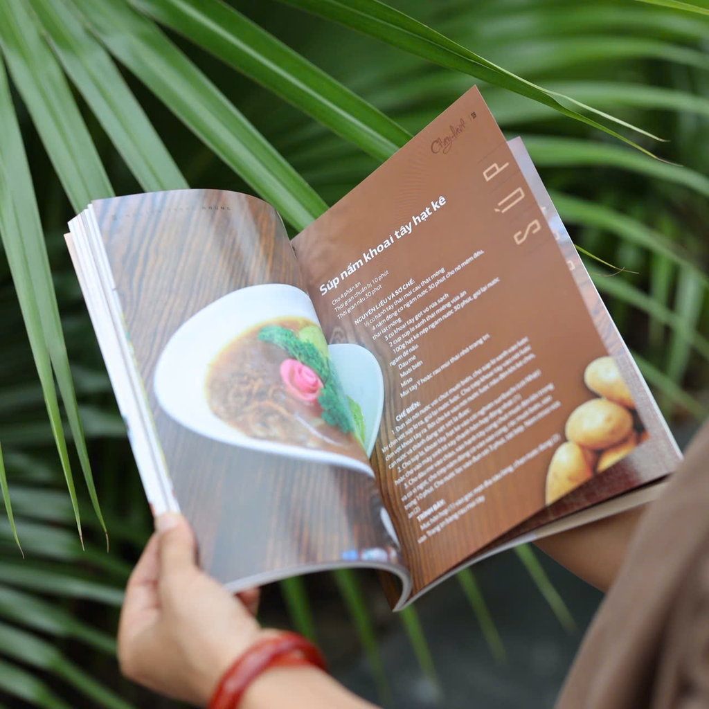 Sách Nấu Ăn CHAY LÀNH- 34 bí quyết kỳ diệu nấu ăn TD cân bằng âm dương