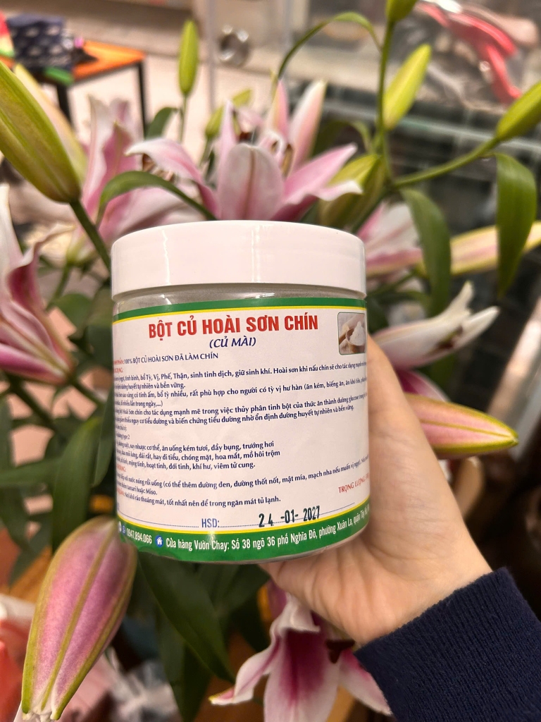 Bột củ mài chín hộp 300g