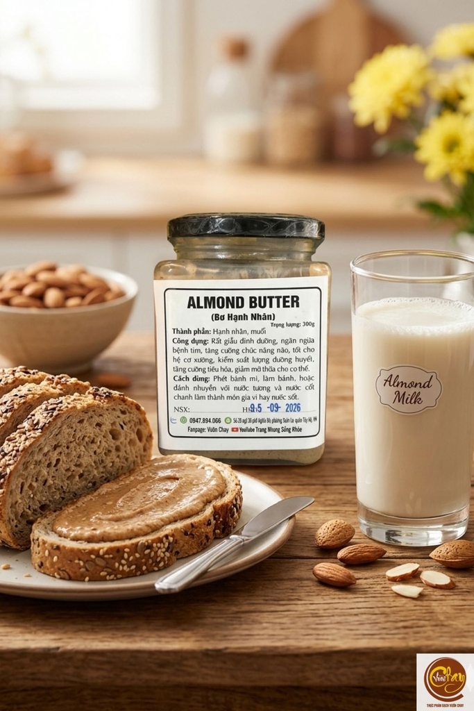 Bơ hạnh nhân 300g