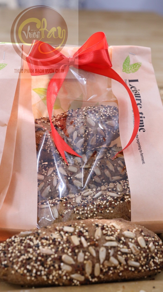 Set 3 bánh mì đen nguyên cám siêu hạt