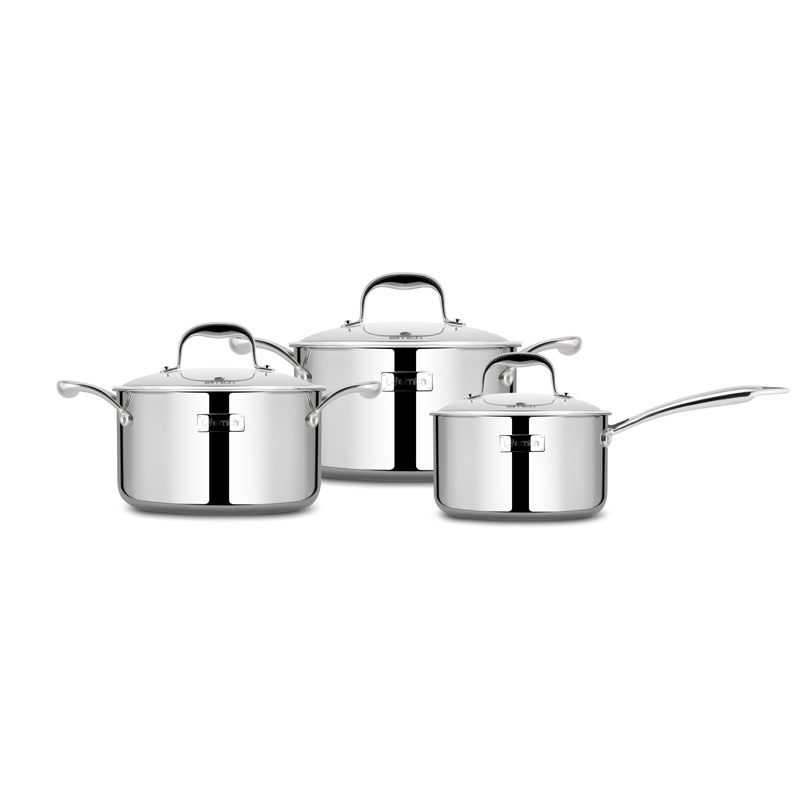 Bộ Inox liền khối Elmich Trimax XS EL3743 size 16,20,24cm