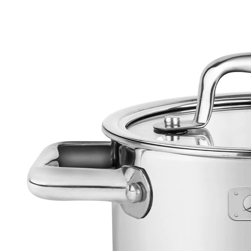 Bộ nồi Elmich inox liền khối Elmich Trimax ECO EL-8004 size 18, 20, 26, chảo 26cm