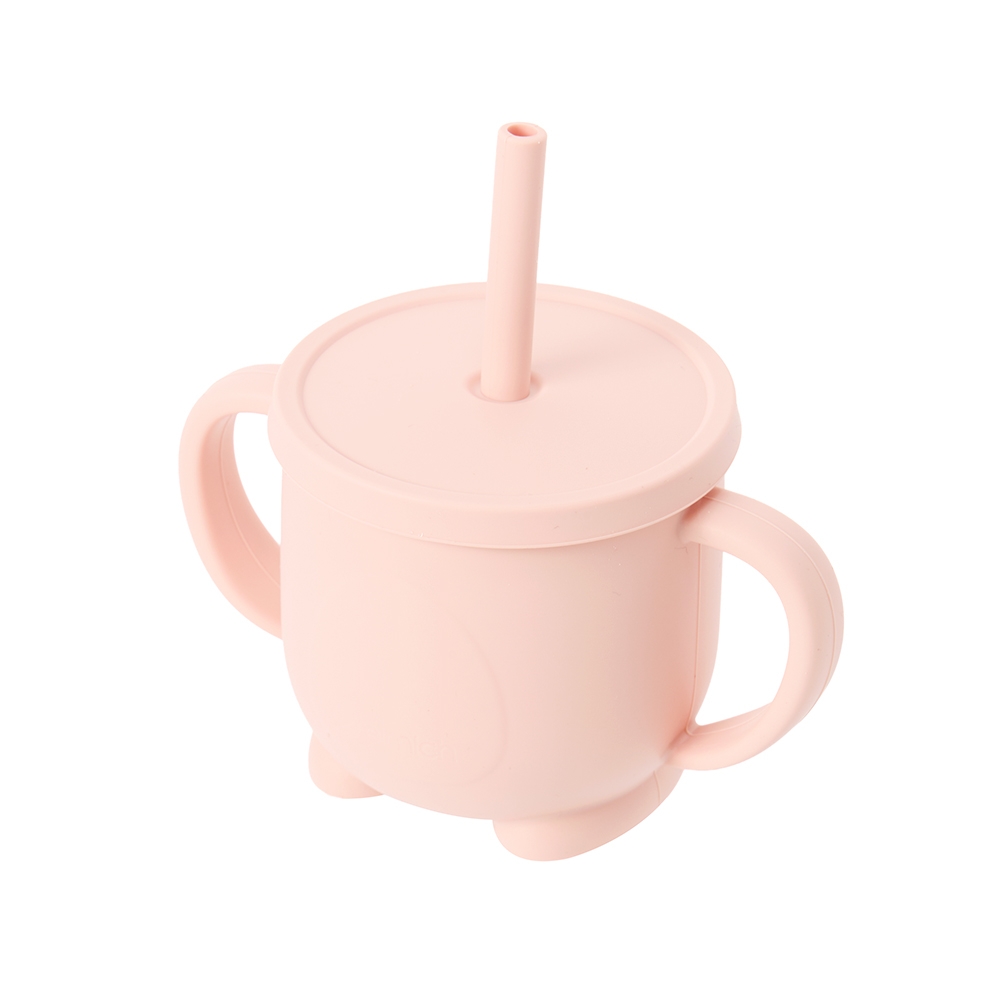 Cốc uống nước trẻ em platinum silicone Elmich Daily EL4034