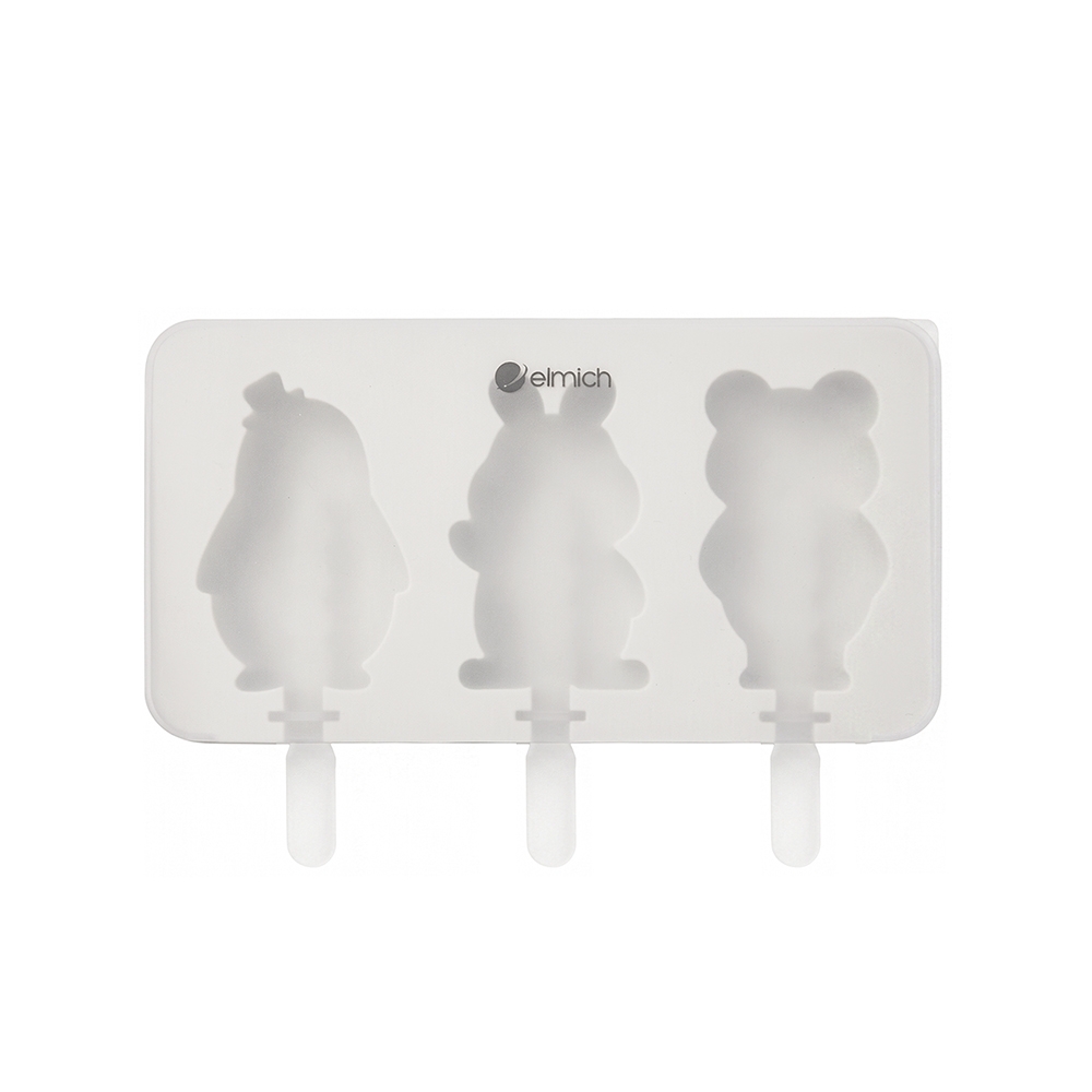 Khuôn kem platinum silicone hình thú Elmich Daily