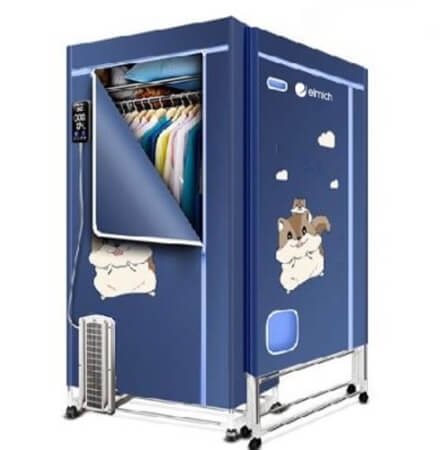 Tủ sấy quần áo cao cấp Elmich ba tầng EDA-0925