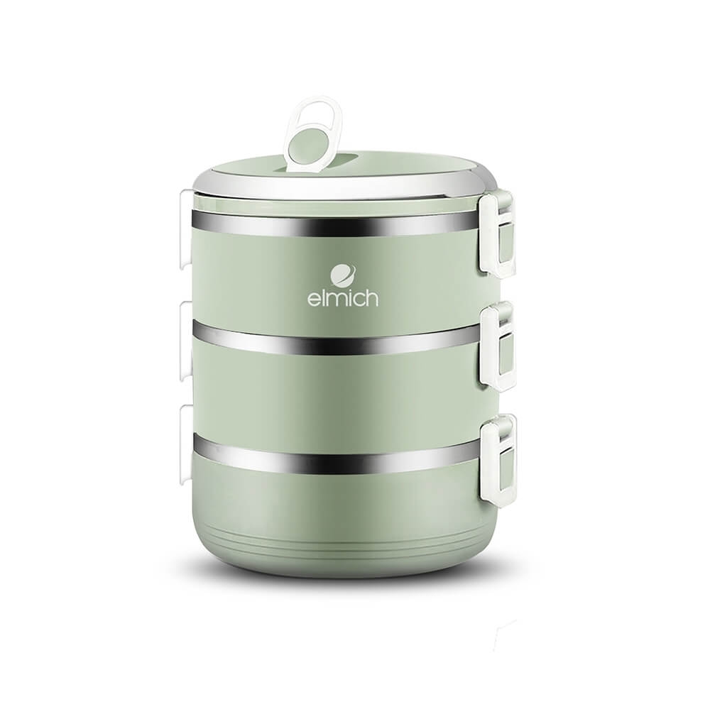 Bộ hộp cơm ba tầng  Elmich ELM-0836