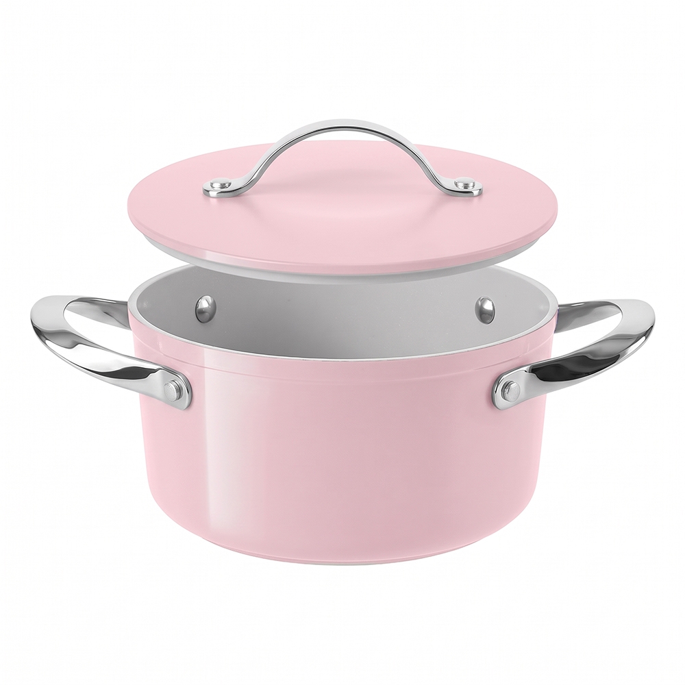 Bộ nồi Ceramic Elmich Premium Zen Quánh 16cm, nồi 18, 20, 24cm