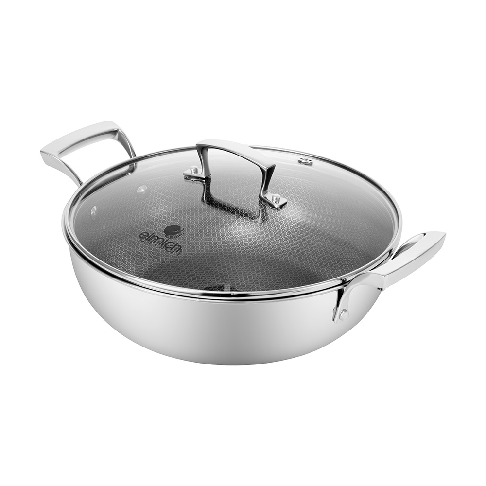 Nồi inox sâu lòng liền khối Elmich Premium Hybrid