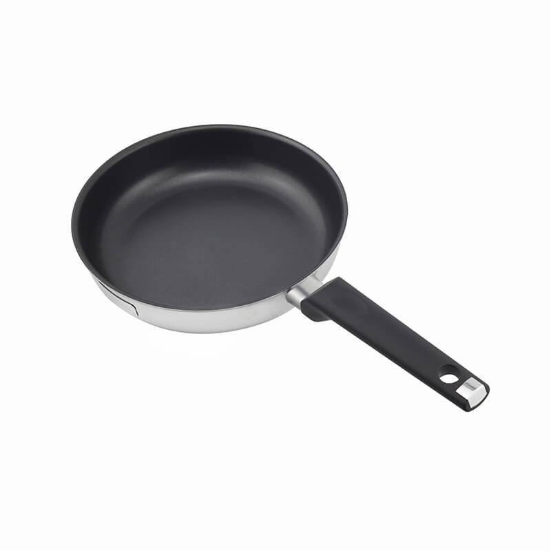 Bộ chảo inox chống dính đáy liền Elmich Trimax 2102OL size 20, 26cm