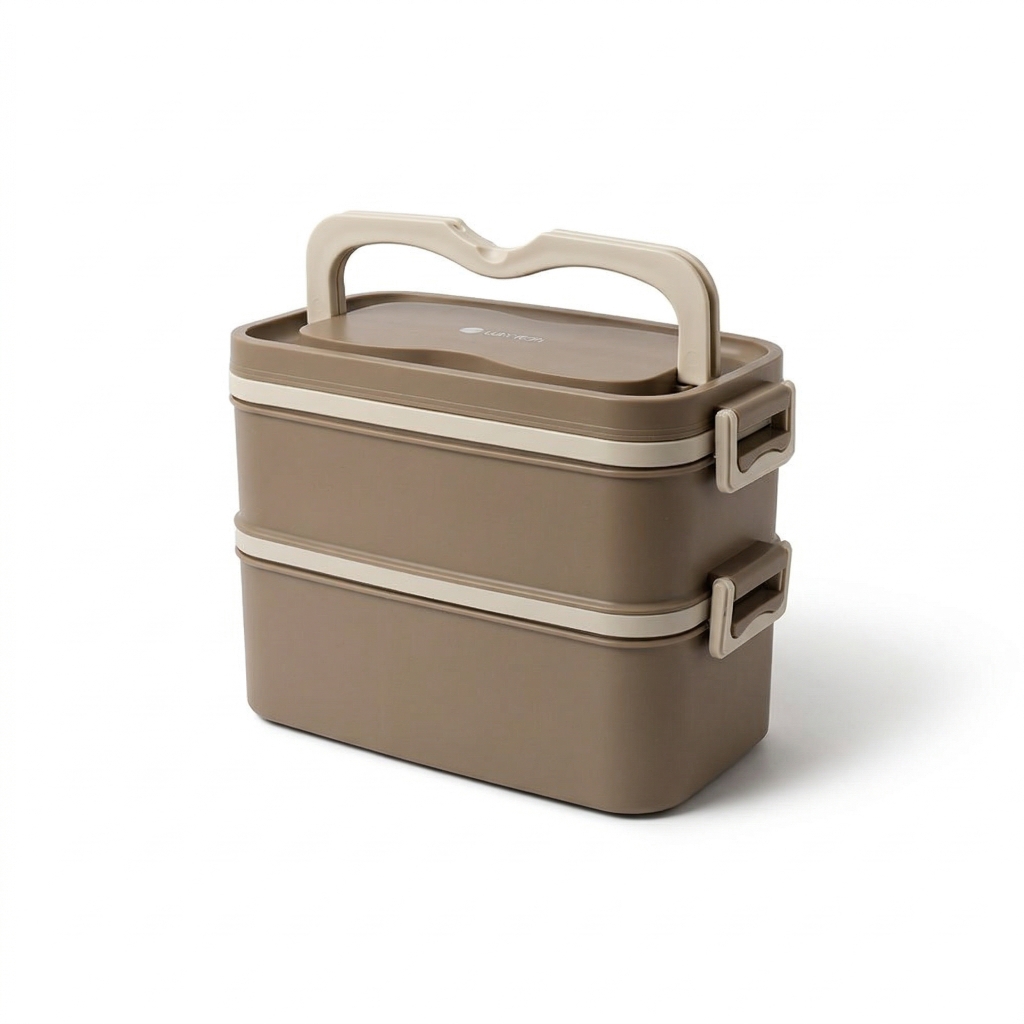 Hộp cơm 2 tầng inox 304 Elmich EL1317 dung tích 1.3L