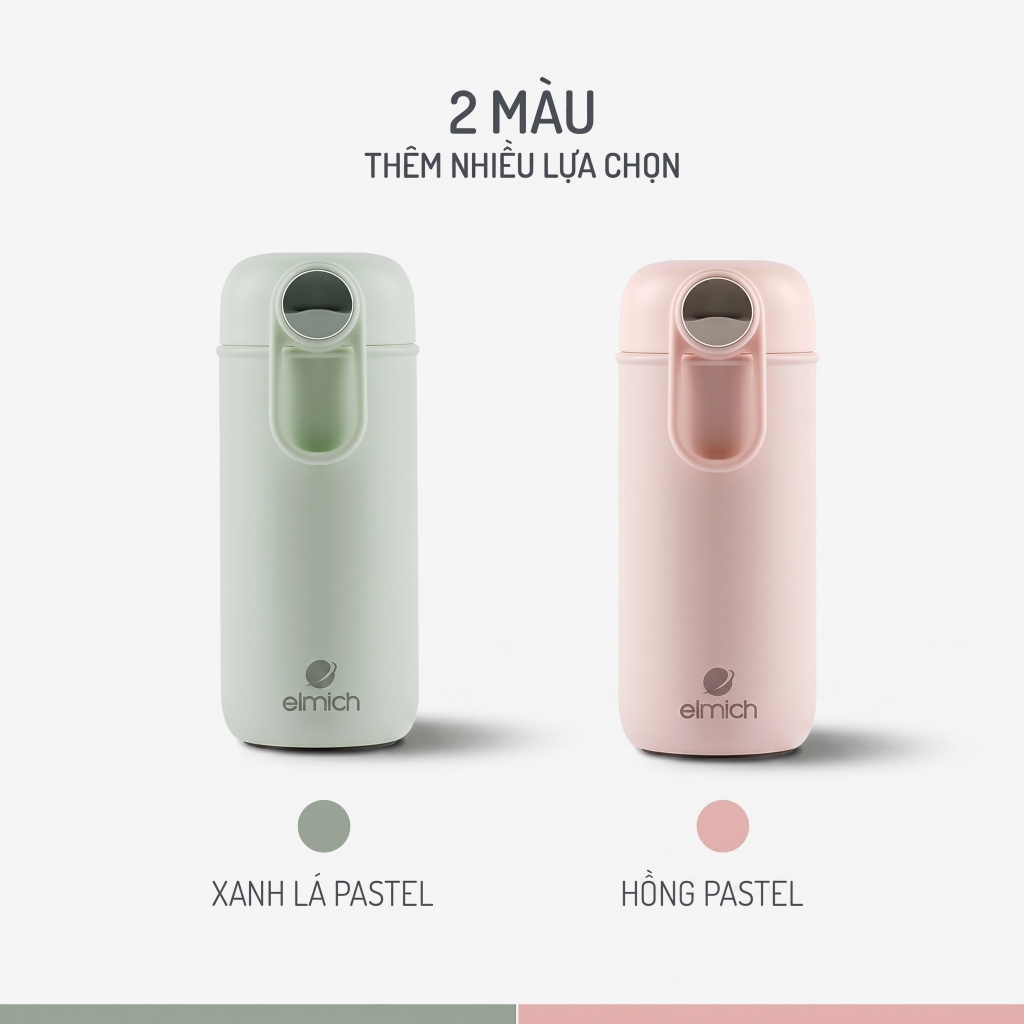Bình giữ nhiệt Inox 316 Elmich EL8018 dung tích 400ml