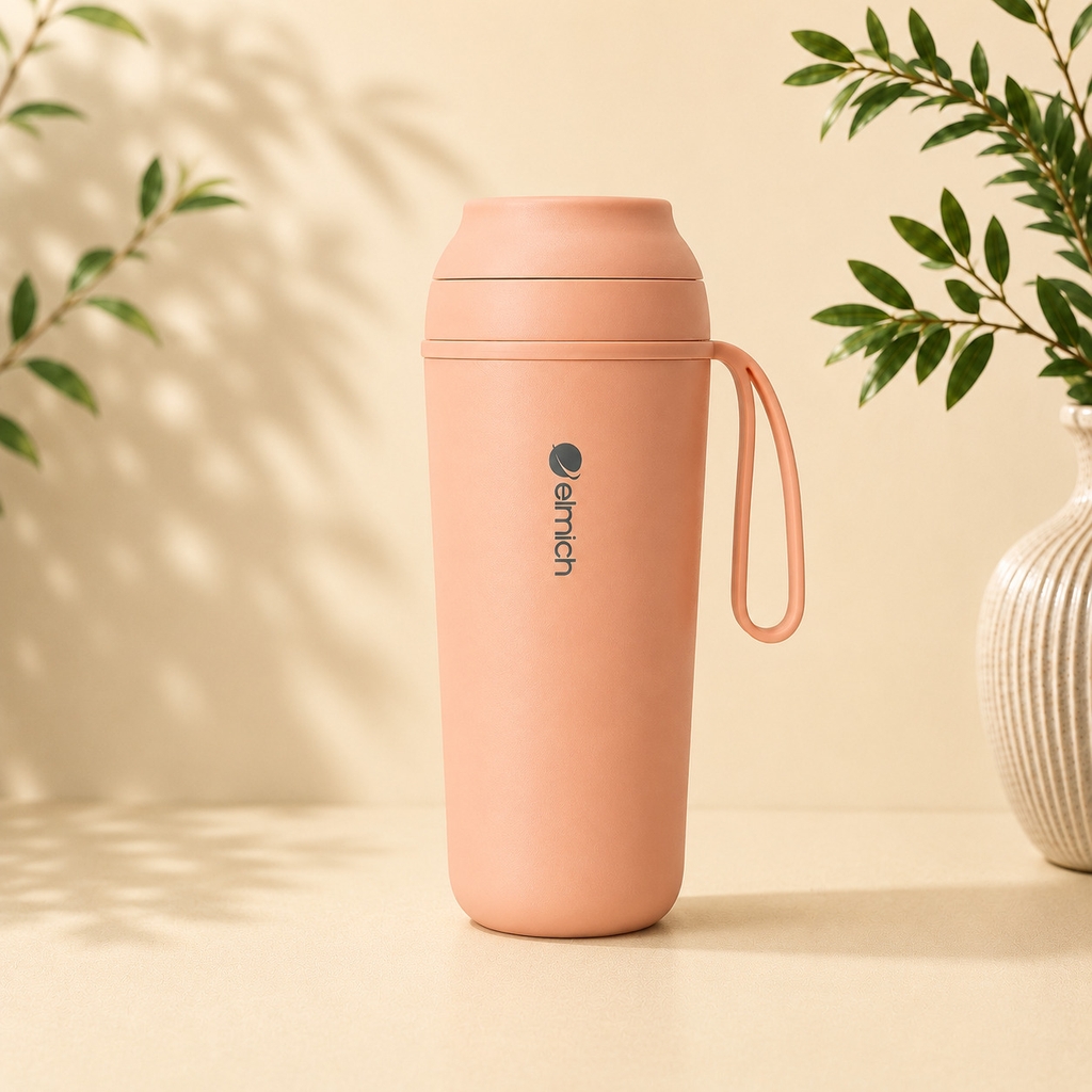 Cốc giữ nhiệt inox 316 Elmich EL8305PF dung tích 450ml