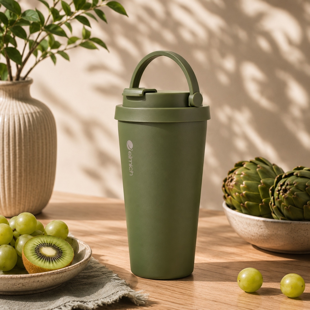 Cốc giữ nhiệt inox 304 Elmich EL8380 dung tích 510ml
