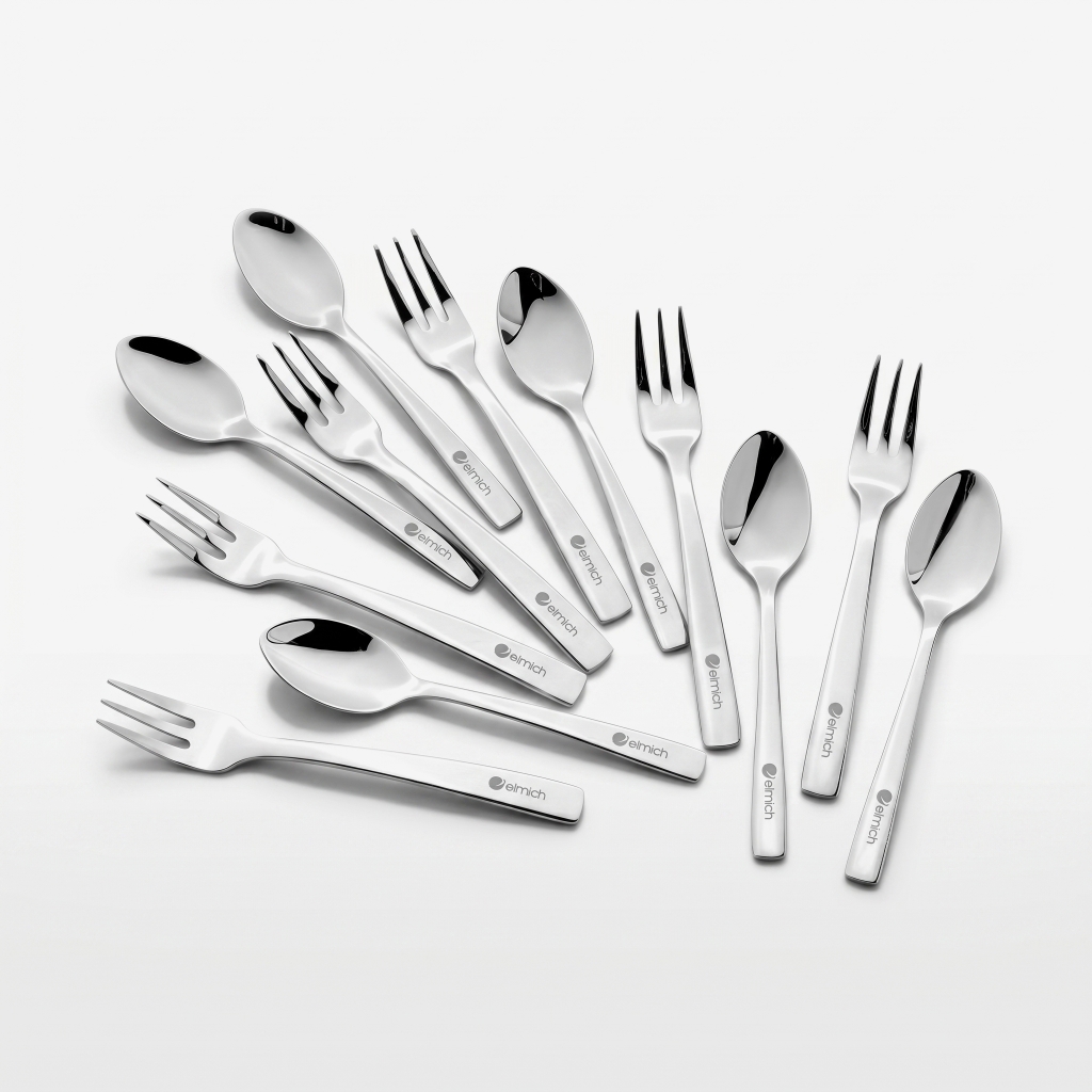 Bộ thìa dĩa tráng miệng 12 chiếc Elmich EL0005TD1
