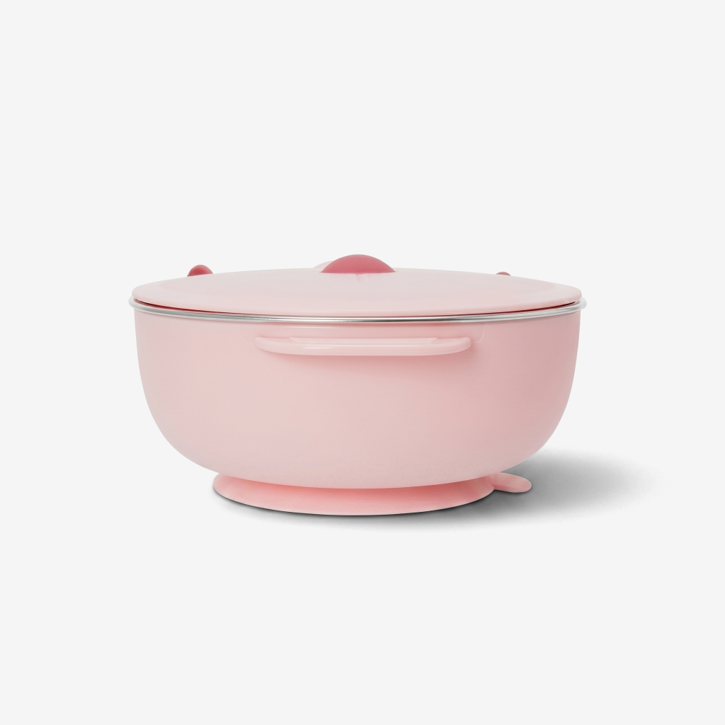 Bát ăn cho trẻ em hình gấu inox 316 Elmich Babycare EL-0008GAU