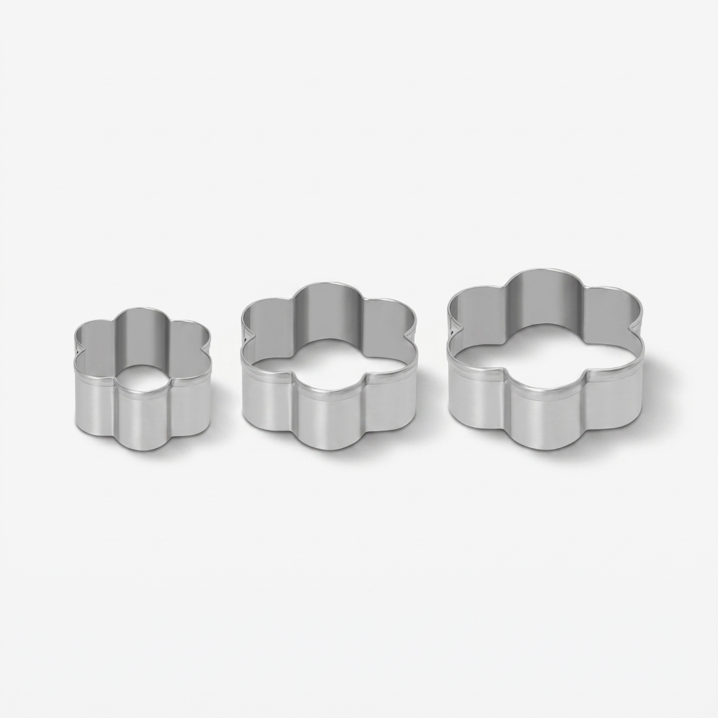 Bộ 3 khuôn bánh hình hoa bằng inox Elmich EL0116BO3HOA