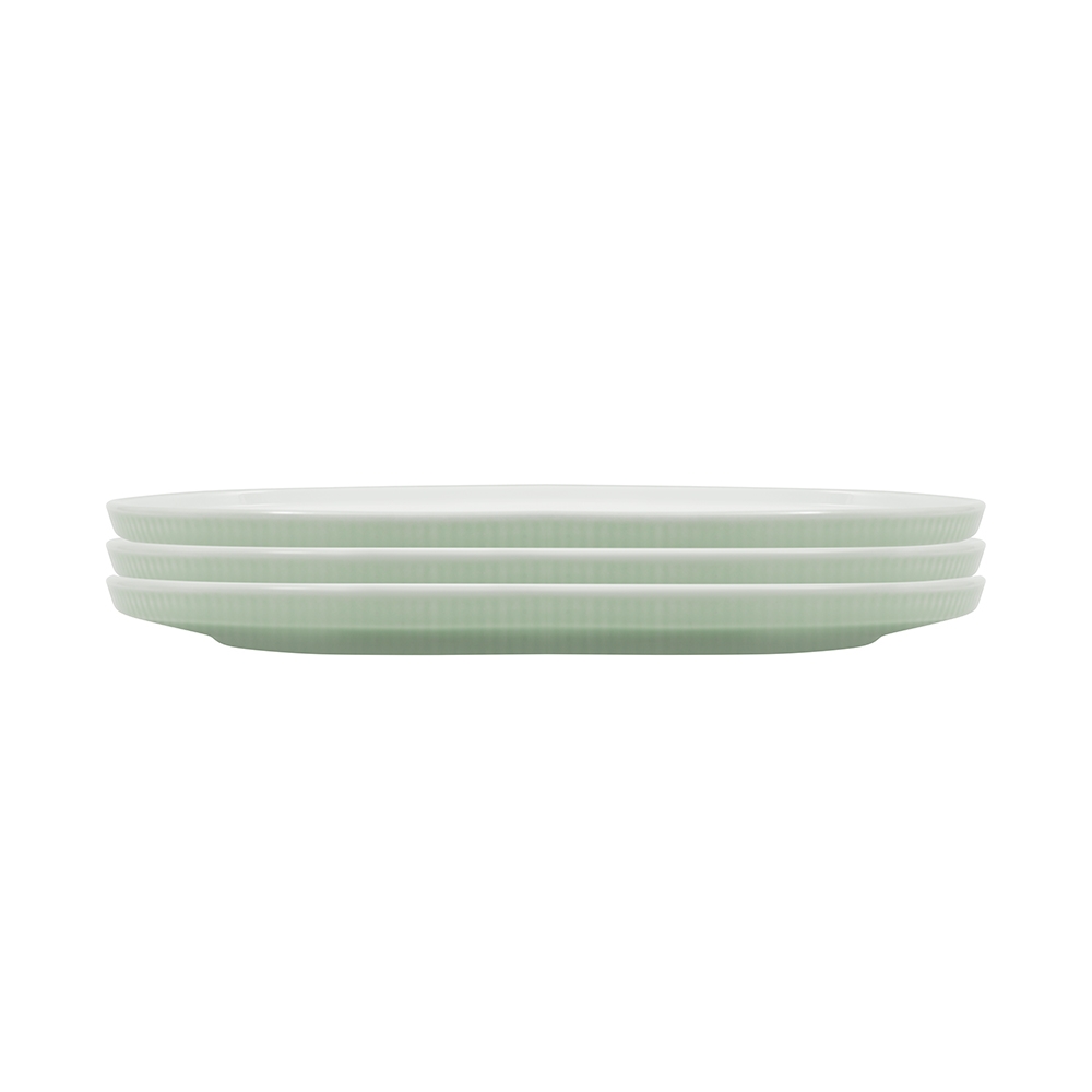 Bộ 3 đĩa bầu dục nhỡ Elmich RoseDesign EL0219PG