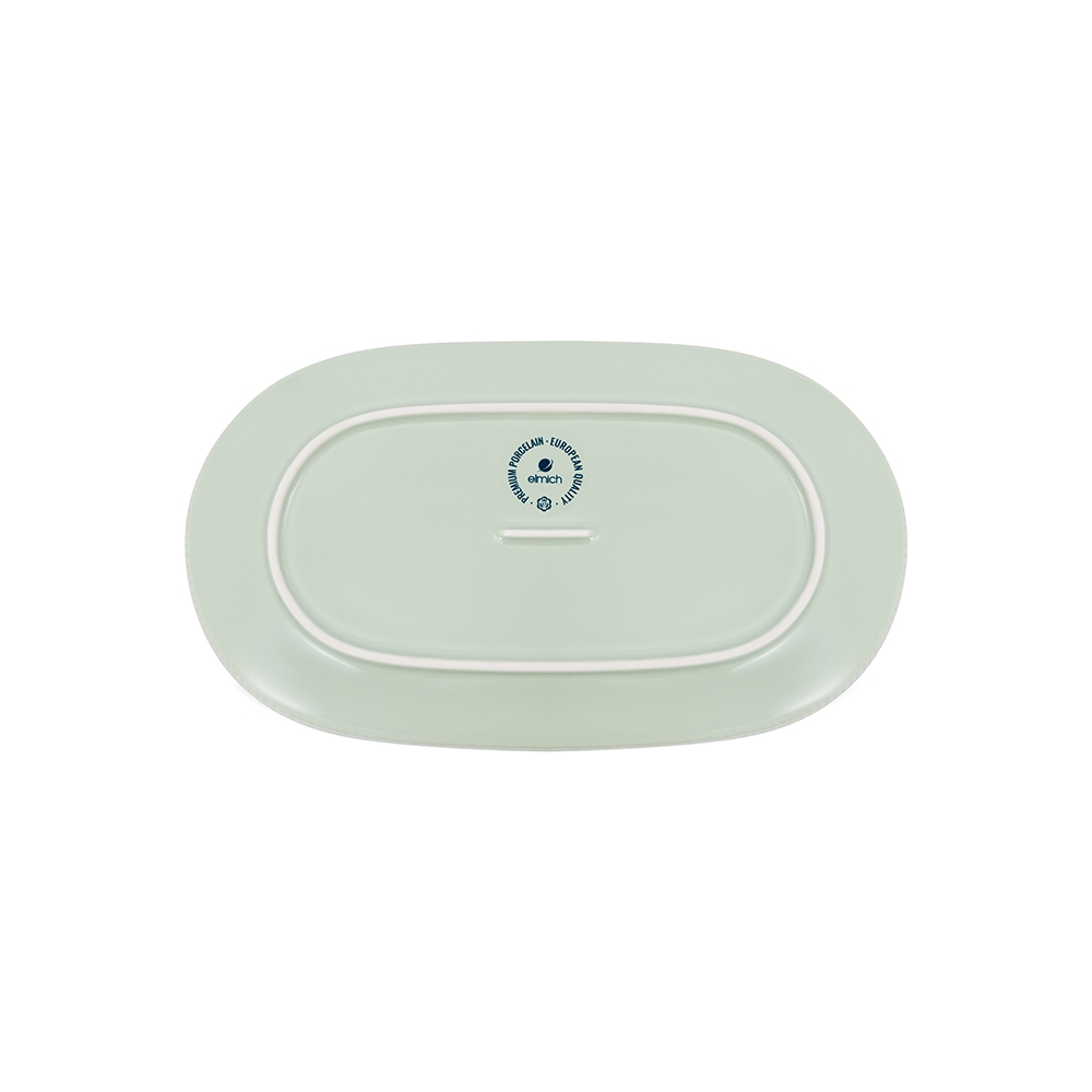 Bộ 3 đĩa bầu dục nhỡ Elmich RoseDesign EL0219PG