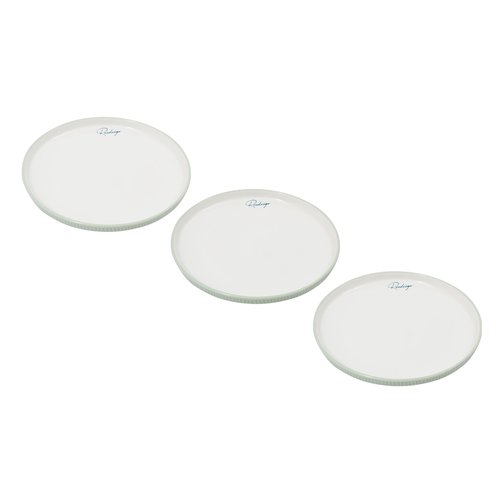 Bộ 3 đĩa tròn Elmich RoseDesign EL0230PG