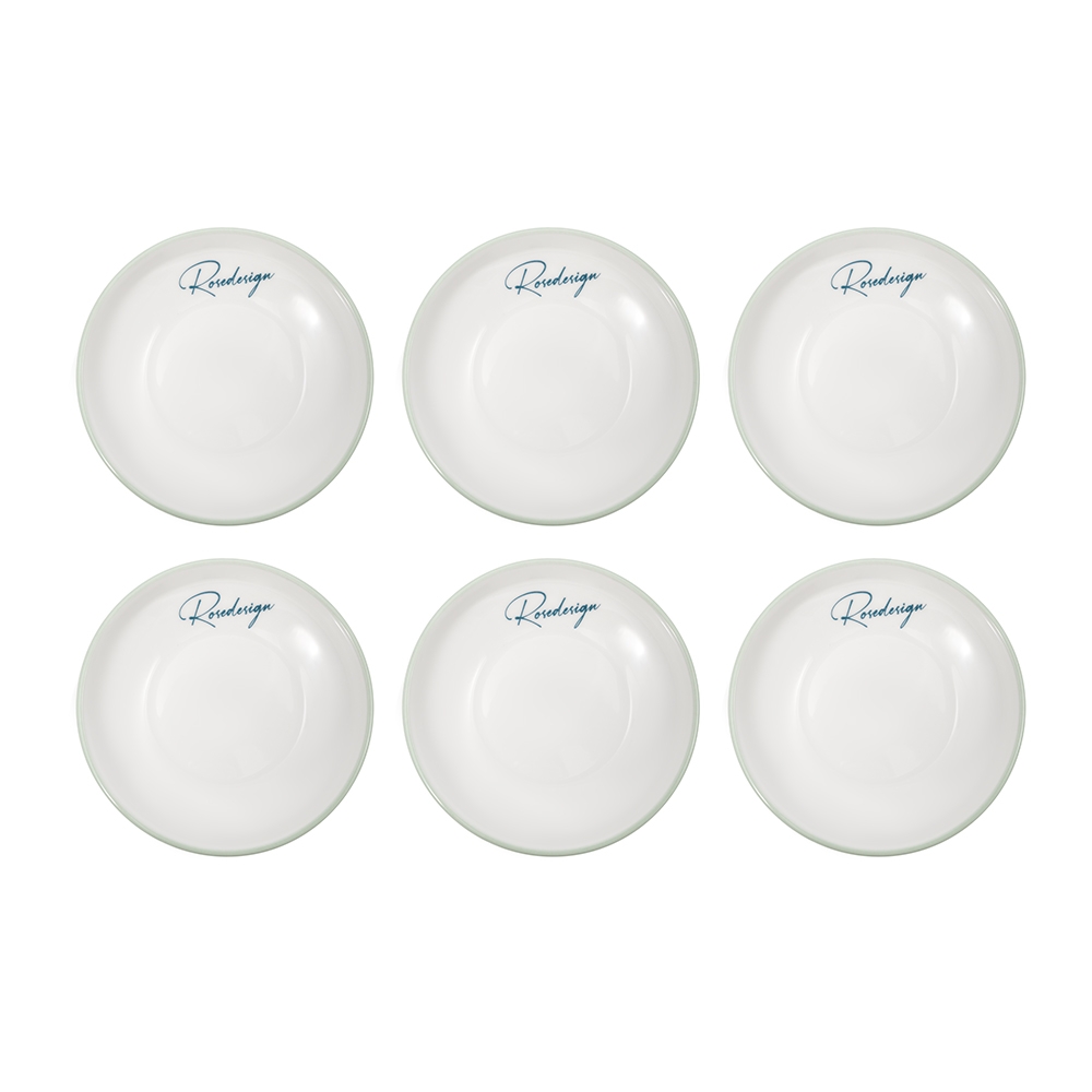 Bộ 6 đĩa chấm tròn Elmich RoseDesign EL0261PG