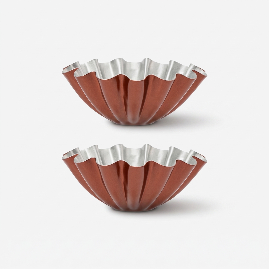 Bộ 2 khuôn làm bánh tart hình hoa Elmich EL0288