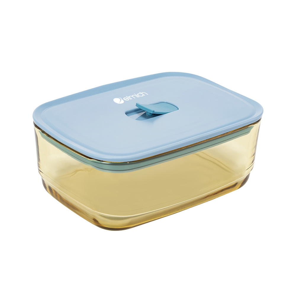 Hộp thủy tinh bảo quản thực phẩm Elmich EL115x dung tích 380ml- 600ml-1400ml-3000ml
