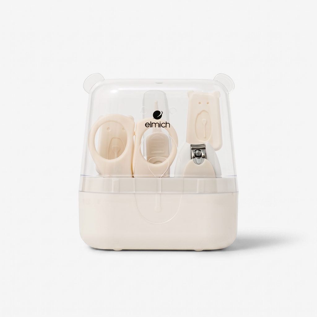Bộ dụng cụ chăm sóc móng, tai cho bé Elmich BabyCare EL3041