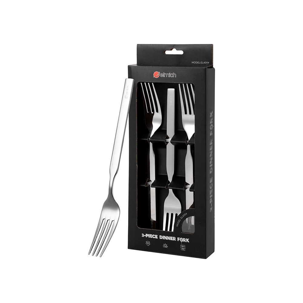 Bộ dĩa bàn ăn 3 chiếc Elmich EL4004
