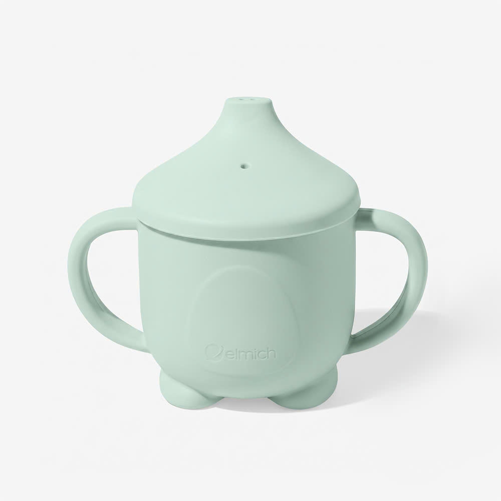 Cốc uống nước trẻ em platinum silicone Elmich Daily EL4035